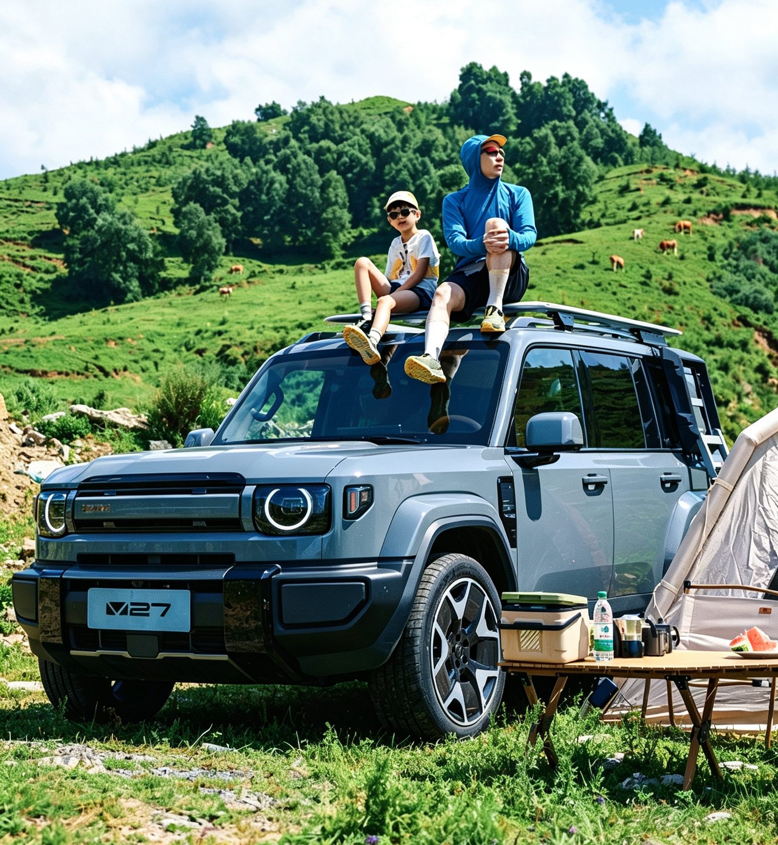 Chery iCaur V27 Long-Range Edition มุมด้านข้าง
