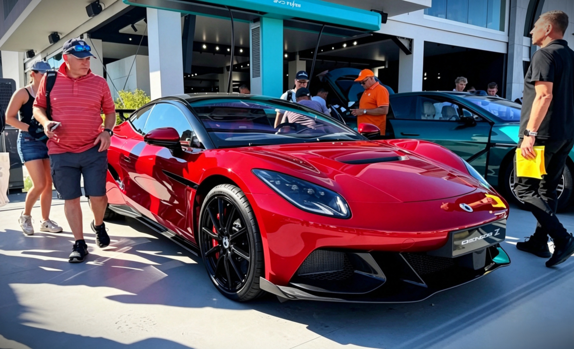 Denza Z Track Edition 1,582 แรงม้า เปิดตัวที่ Goodwood Festival of Speed