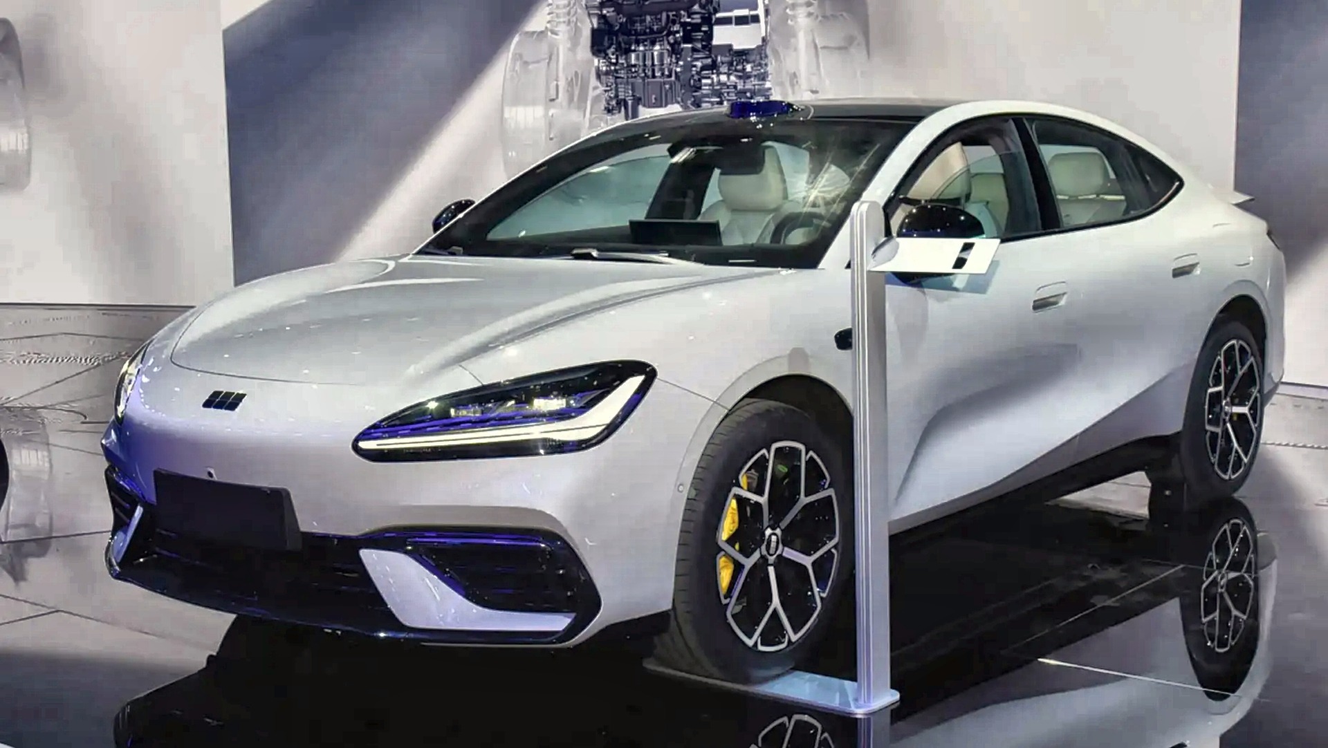 Geely Galaxy TT ซีดานไฟฟ้า 800V ดีไซน์ภายนอก