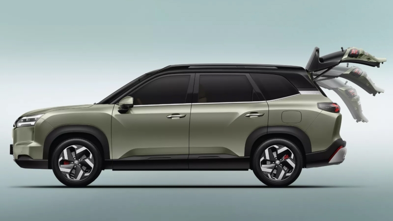 MG Hector Tomahawk มุมด้านข้าง